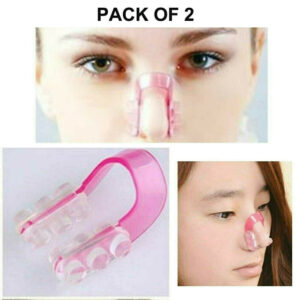 2 x Nostril Alignment Straighten Shape Nose Clip