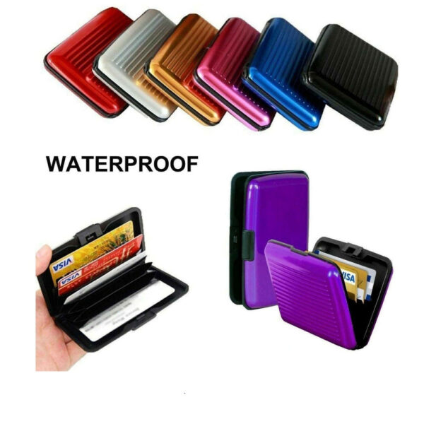 Waterproof ID Credit Card Wallet Hard Case